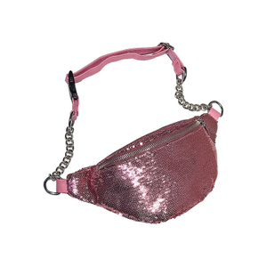 Fashion Design Glitter Fanny Pack Waist Bag with Adjustable Strap for Unisex Manufacturer 