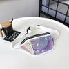 Stylish Portable PVC Hologram Fanny Pack Belt Waist Bum Bag Laser Travel Beach Purse 