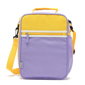  Stylish Insulated Reusable Lunch Bag Cooler Bag with Adjustable Shoulder Strap for Adult Manufacturer 