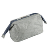 Waterproof Makeup Tyvek Bag for Purse - Lightweight Cosmetic Bag for Women & Girls Zippered with Double Slider Closure Makeup Pouch 