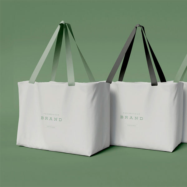 Non-woven bags reusable and eco-friendly for shopping grocery