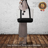 Stylish Canvas Tote Bag with an External Pocket Top Zipper Closure Daily Essentials Bag Manufacturer